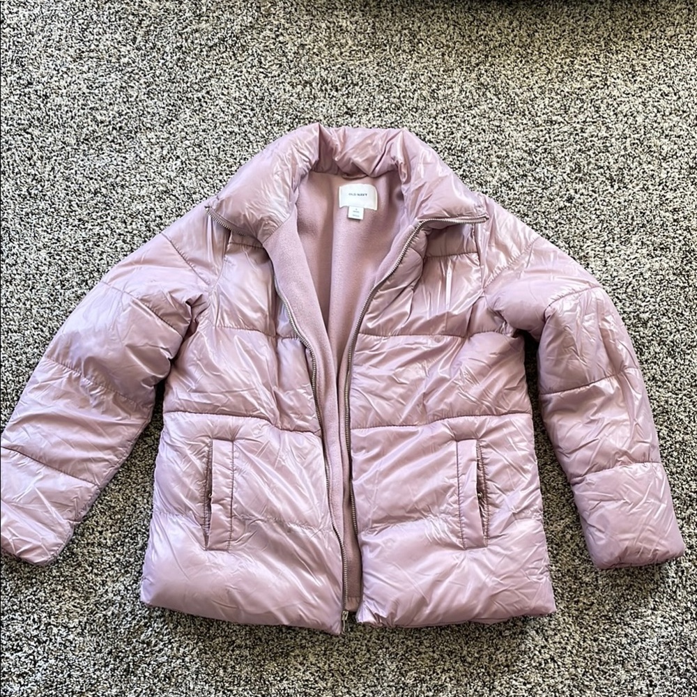 Light Pink Puffer Jacket